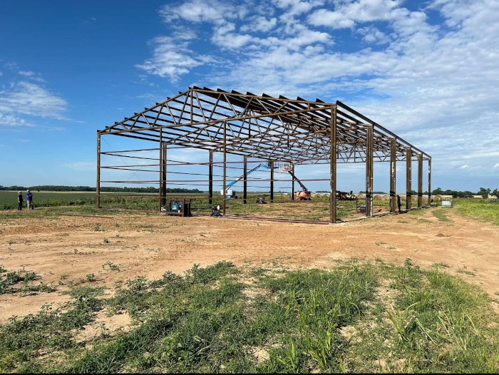 Red Iron Building Fabrication and Installation